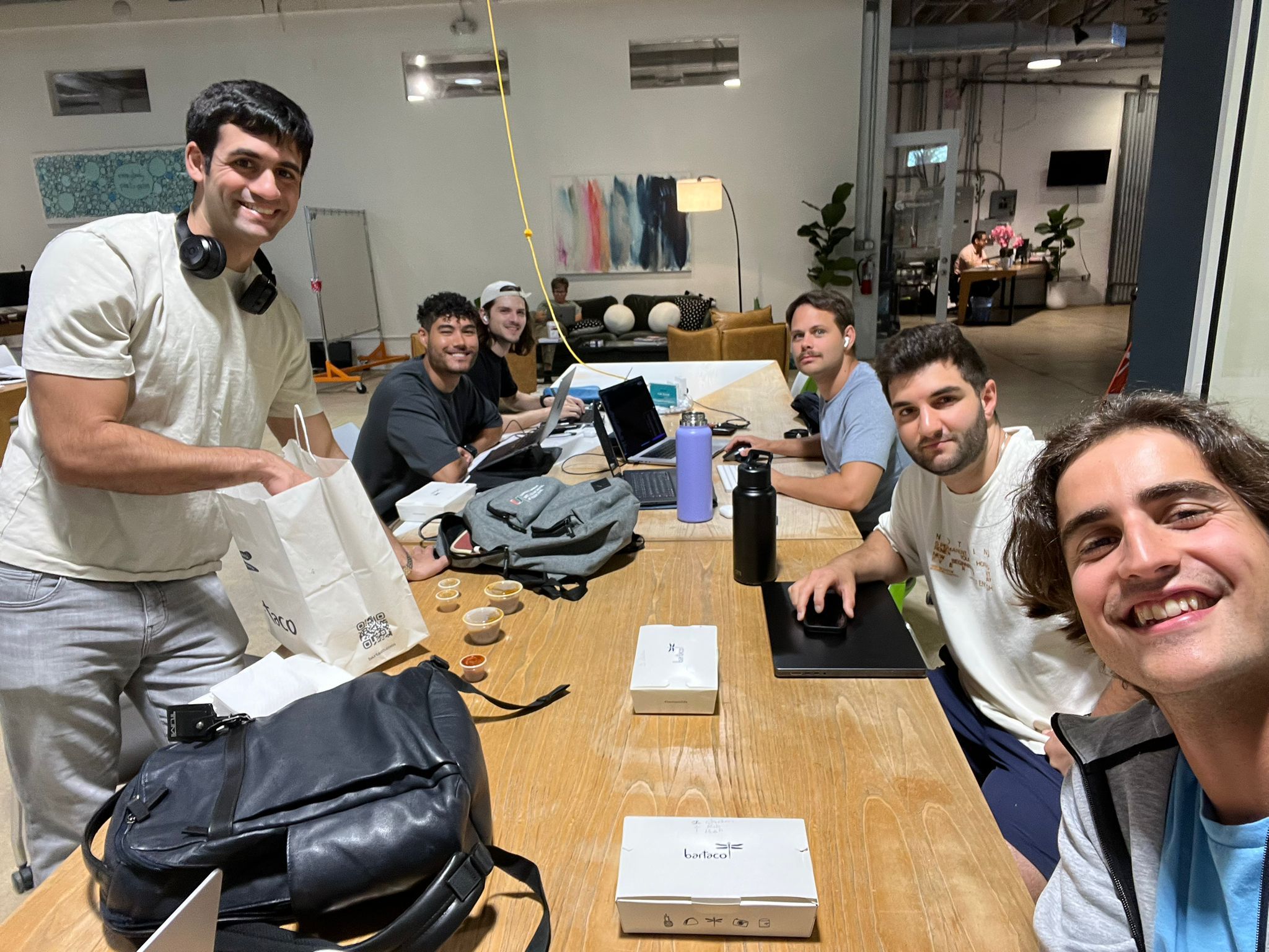 AI Spark collaborative workspace session with entrepreneurs